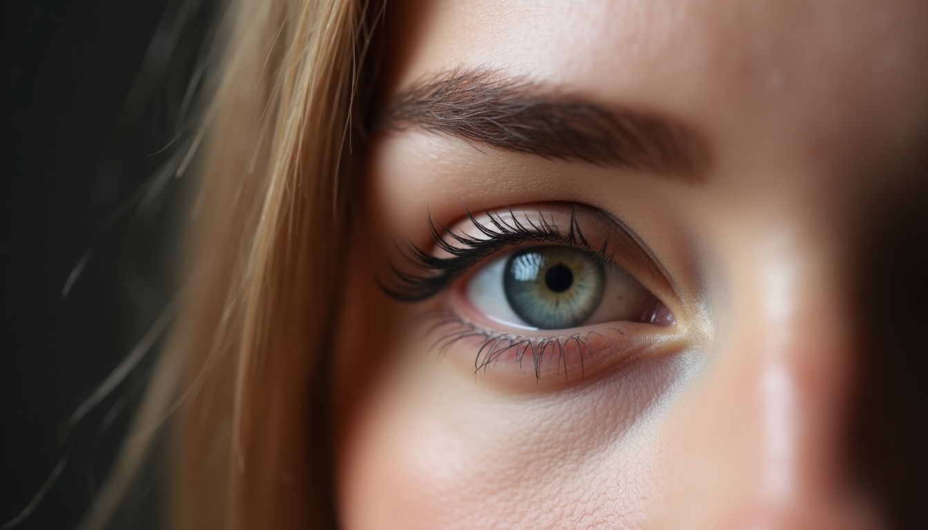 O femeie zâmbește cu sprâncene perfect conturate prin micropigmentare fir cu fir