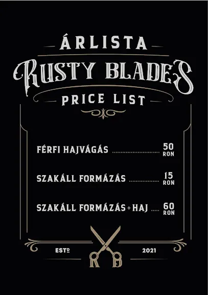 Rusty Blades Borbélyszalon